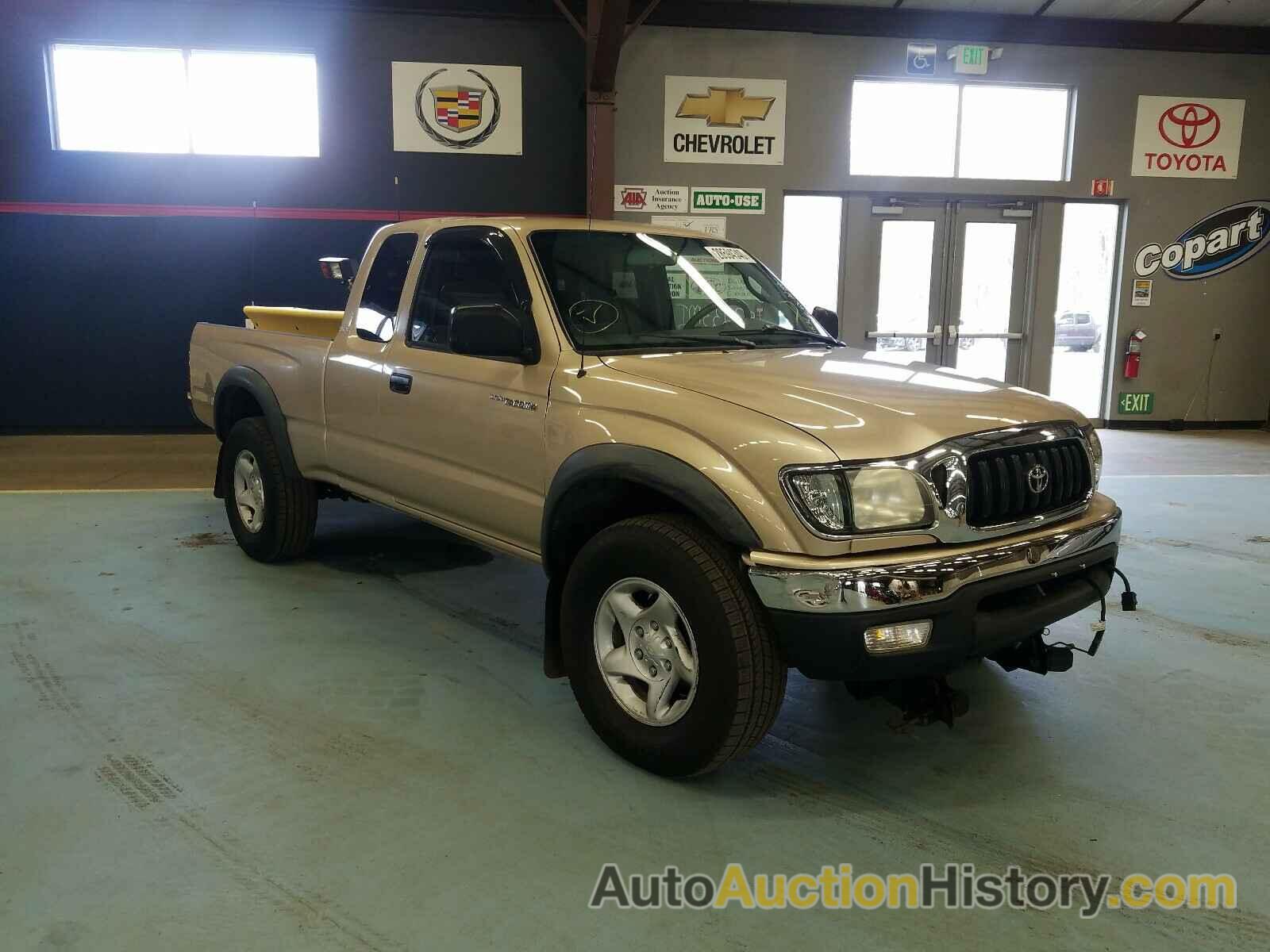 2002 TOYOTA TACOMA XTR XTRACAB, 5TEWM72N62Z056222