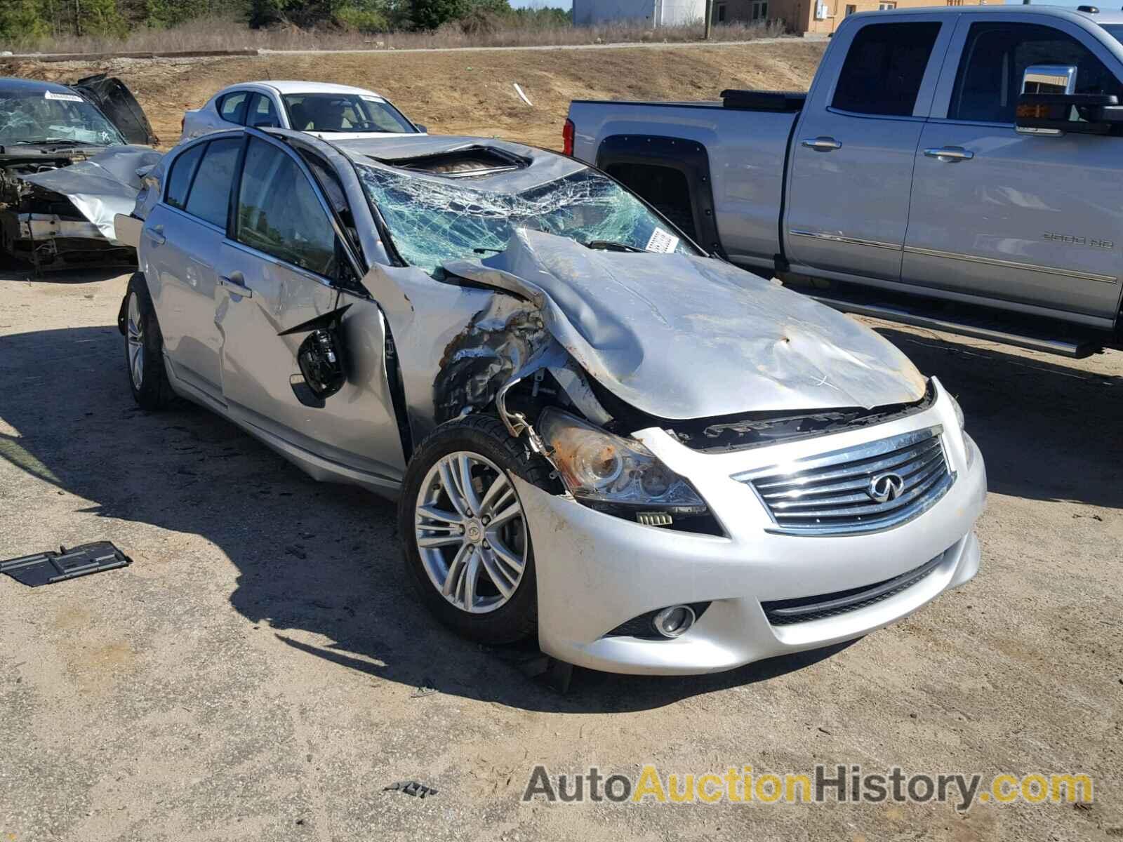 2012 INFINITI G37 BASE, JN1CV6AP0CM934947