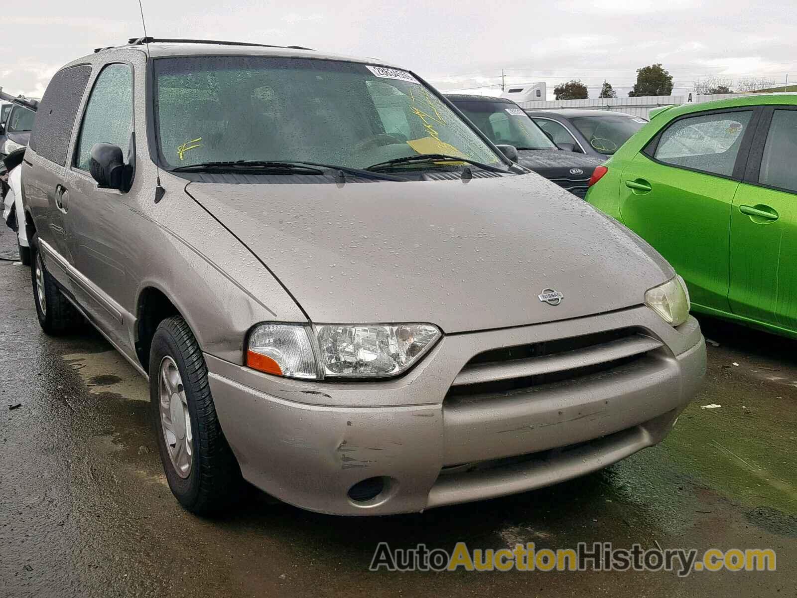 2002 NISSAN QUEST GXE, 4N2ZN15T32D810569