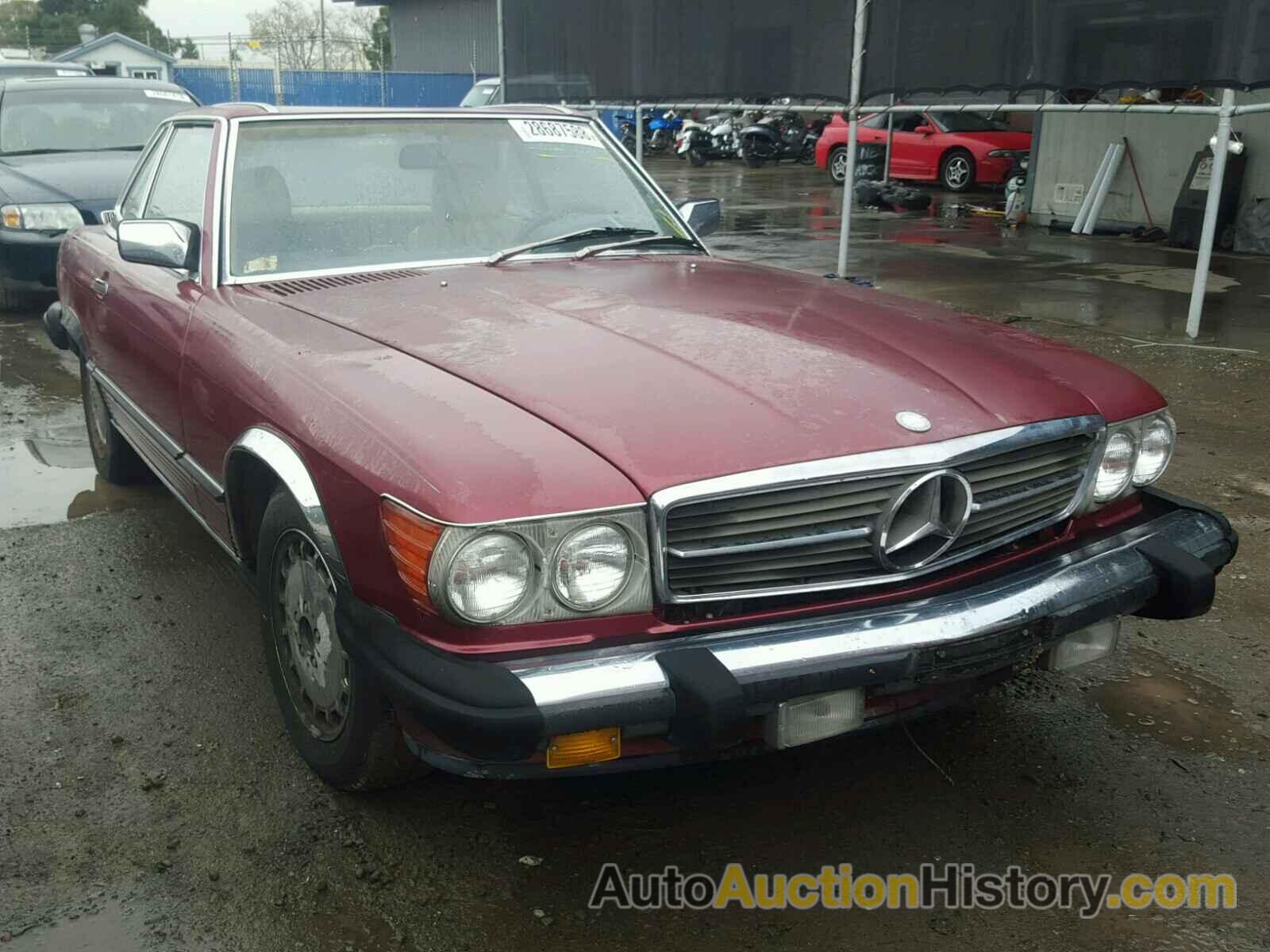 1989 MERCEDES-BENZ 560 SL, WDBBA48D5KA093680