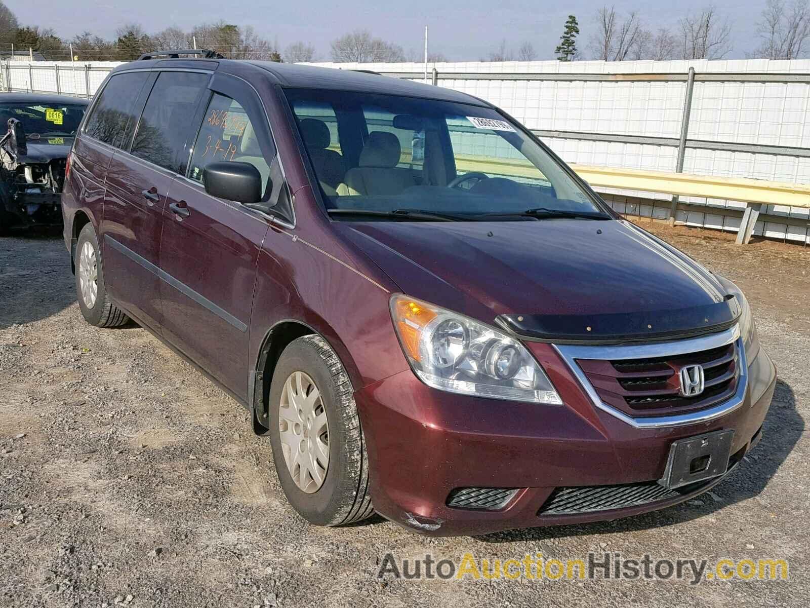 2008 HONDA ODYSSEY LX, 5FNRL38298B108040