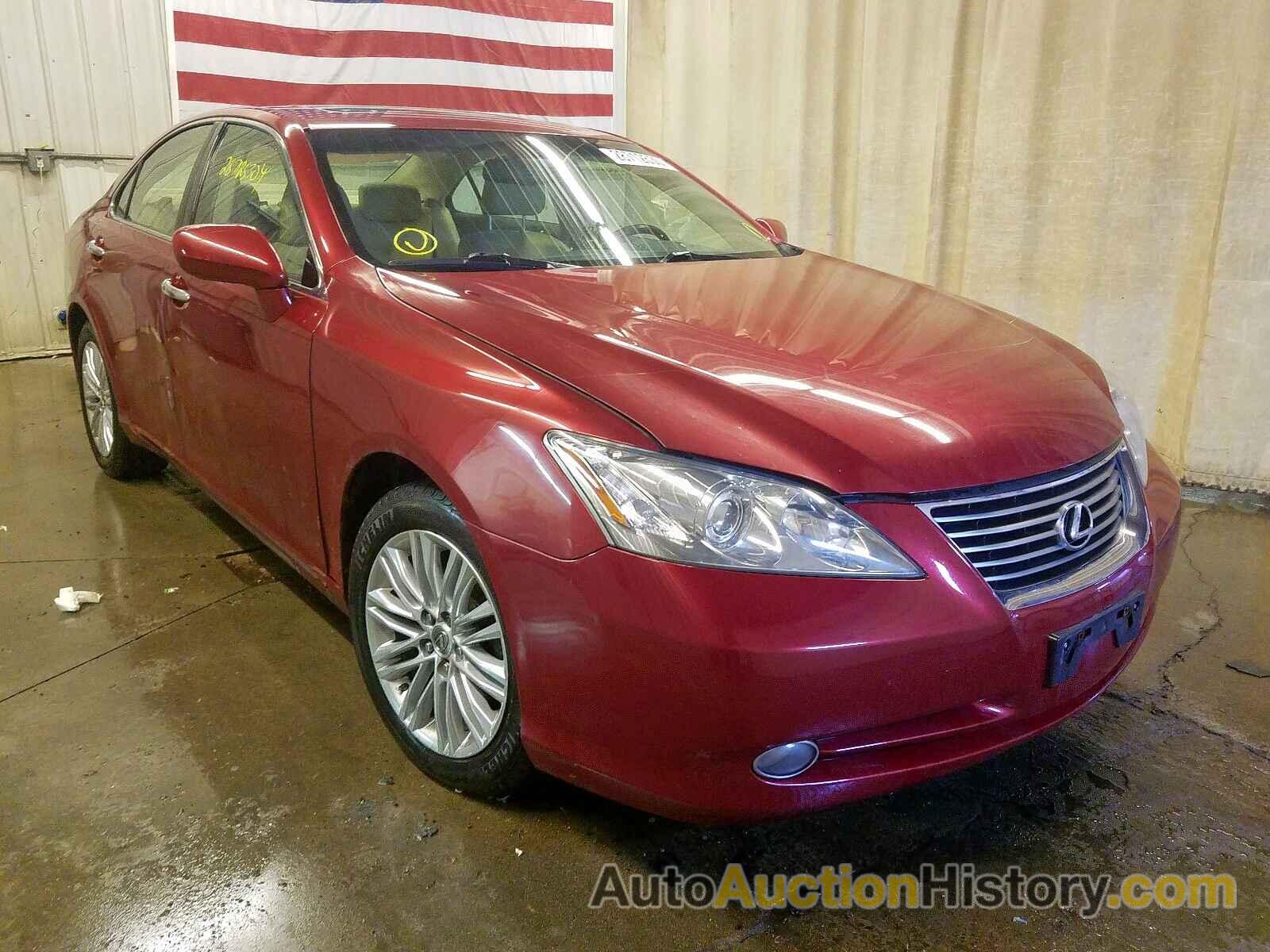 2009 LEXUS ES350 350, JTHBJ46G392329826