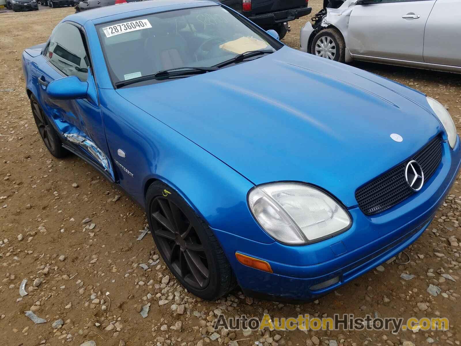 1999 MERCEDES-BENZ SLK 230 KO 230 KOMPRESSOR, WDBKK47F4XF092627