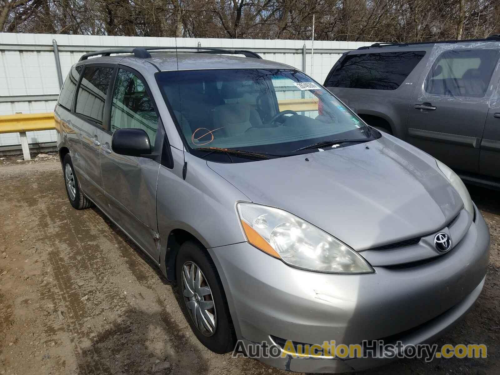 2007 TOYOTA SIENNA CE CE, 5TDZK23C67S062268