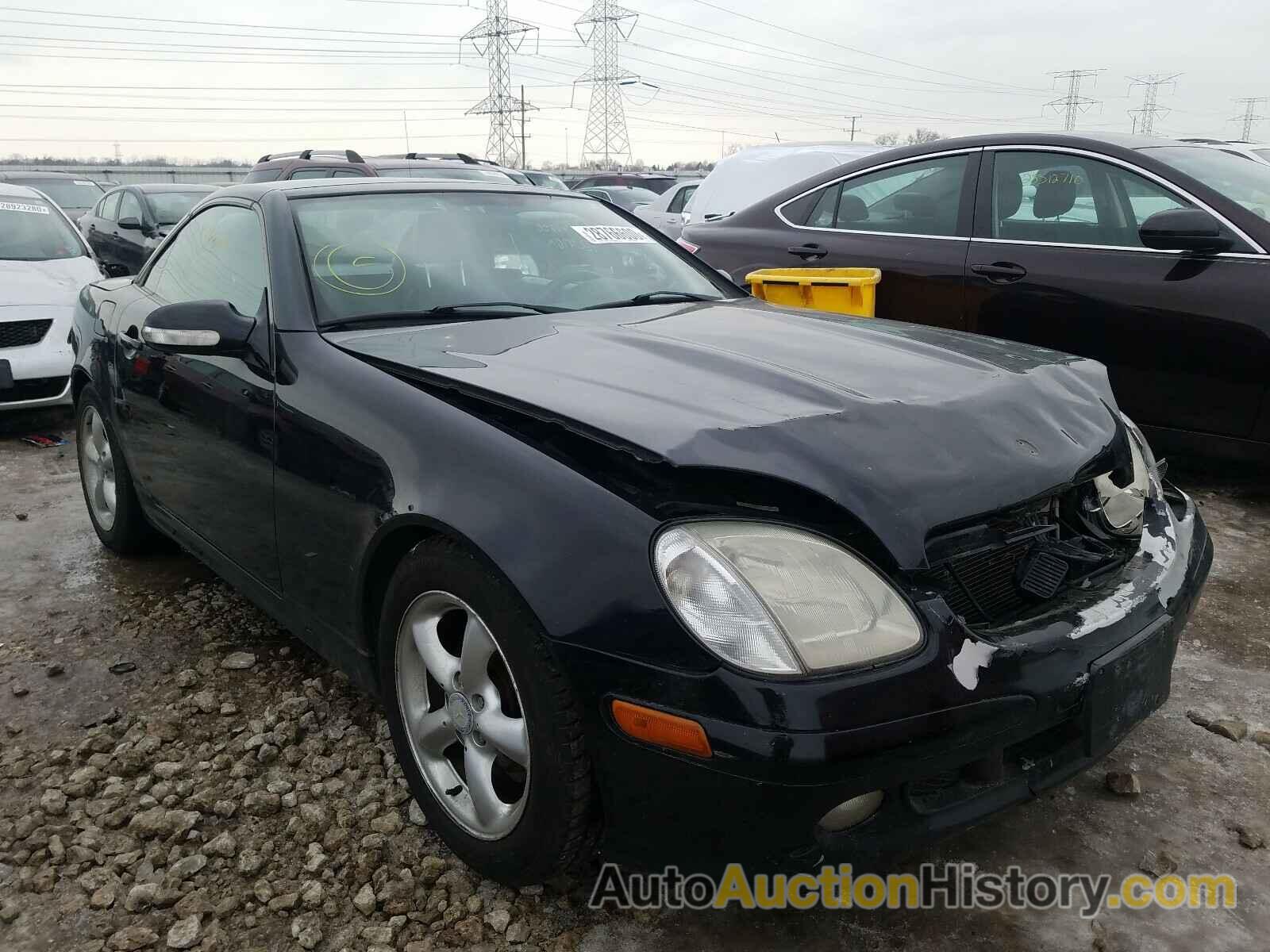 2001 MERCEDES-BENZ SLK 320 320, WDBKK65F61F185302