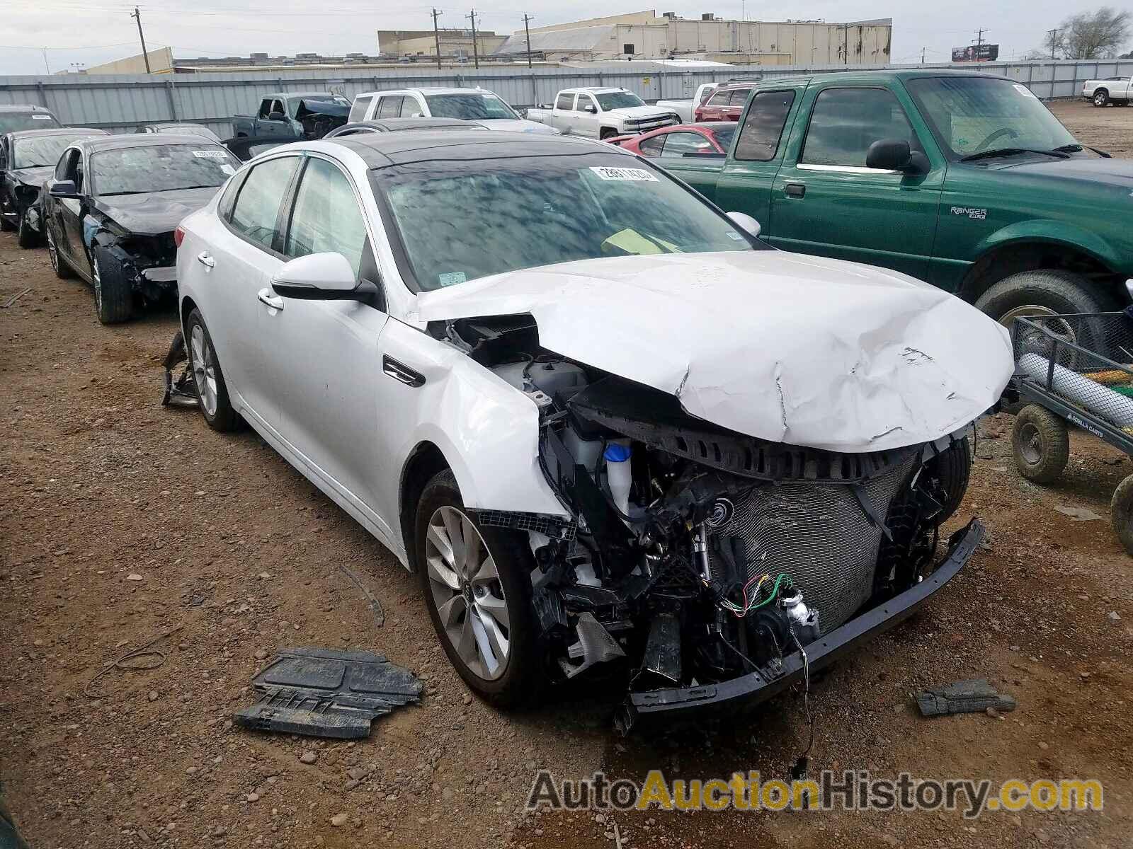 2016 KIA OPTIMA EX, 5XXGU4L32GG107642