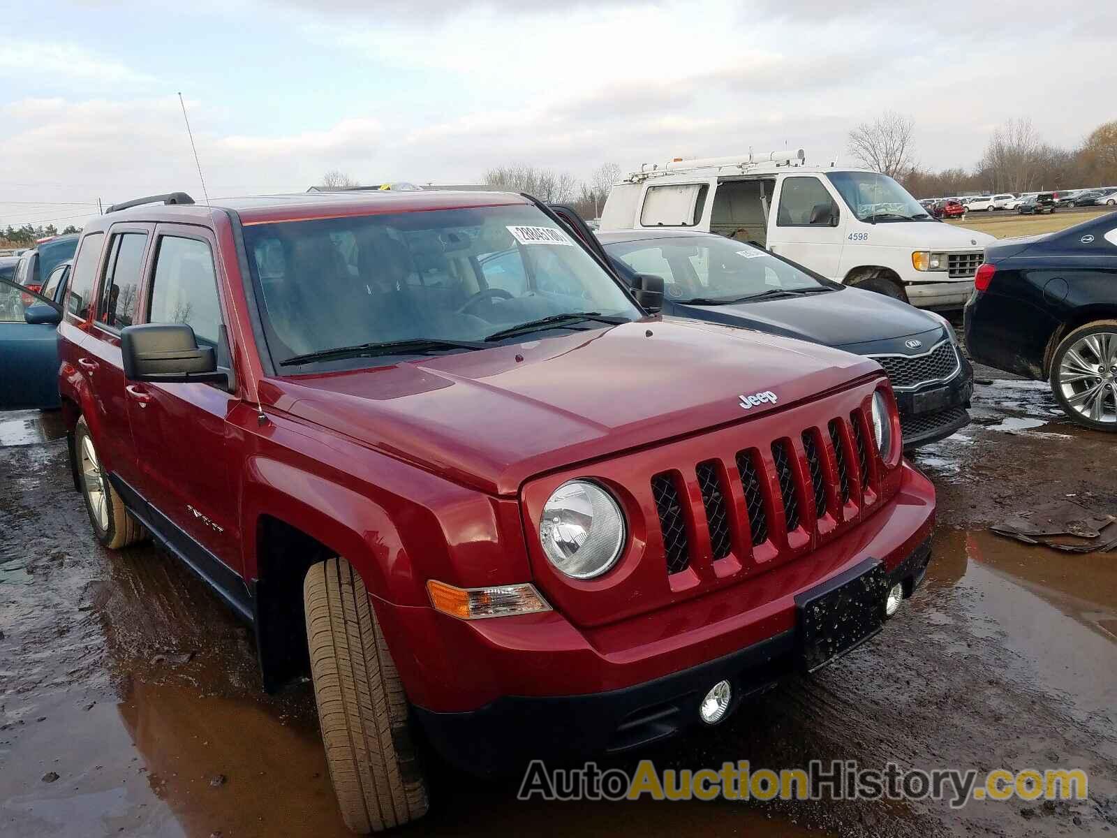 2014 JEEP PATRIOT LA LATITUDE, 1C4NJPFA8ED650979