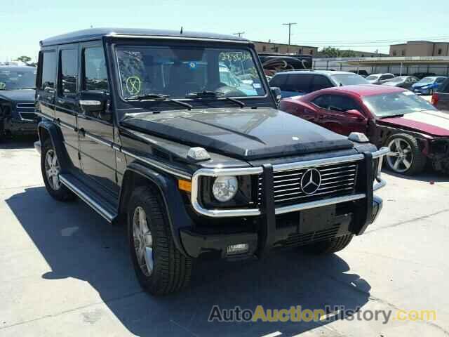 2005 MERCEDES-BENZ G 500, WDCYR49E85X162448