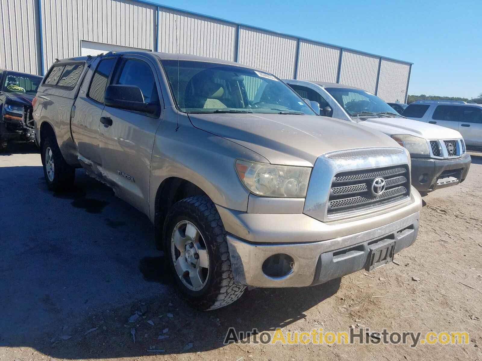 2007 TOYOTA TUNDRA DOU DOUBLE CAB SR5, 5TFBT54197X005067