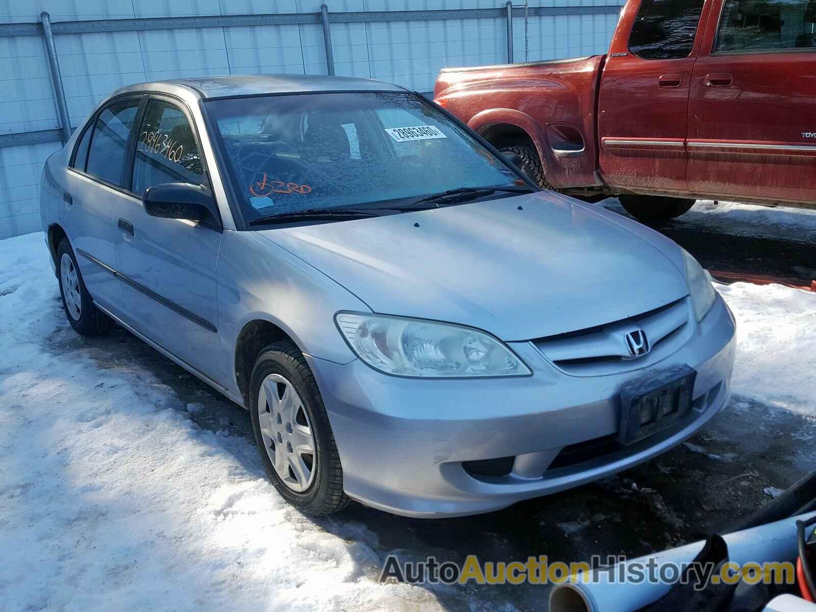 2004 HONDA CIVIC DX V DX VP, 2HGES16314H557302