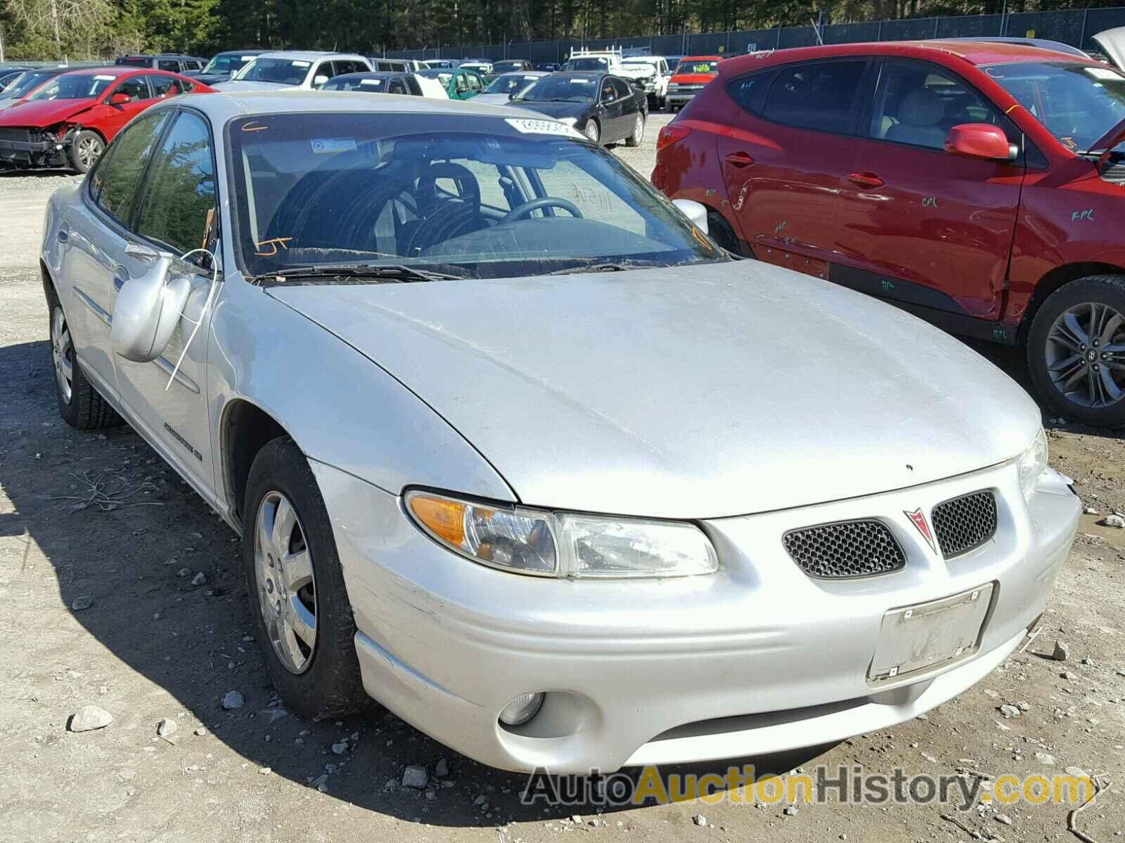 2003 PONTIAC GRAND PRIX SE, 1G2WK52J63F118051