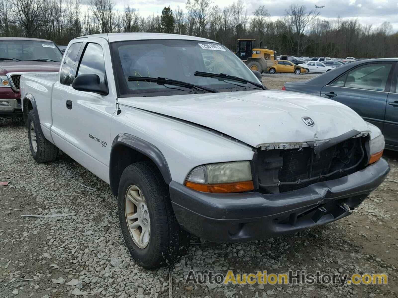 2002 DODGE DAKOTA BASE, 1B7GL12X52S604382