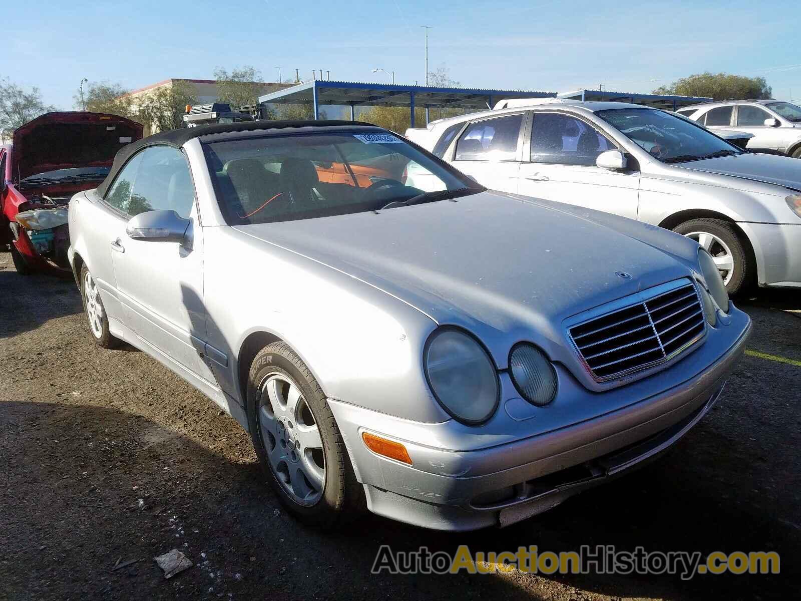 2003 MERCEDES-BENZ CLK 320 320, WDBLK65G43T133796