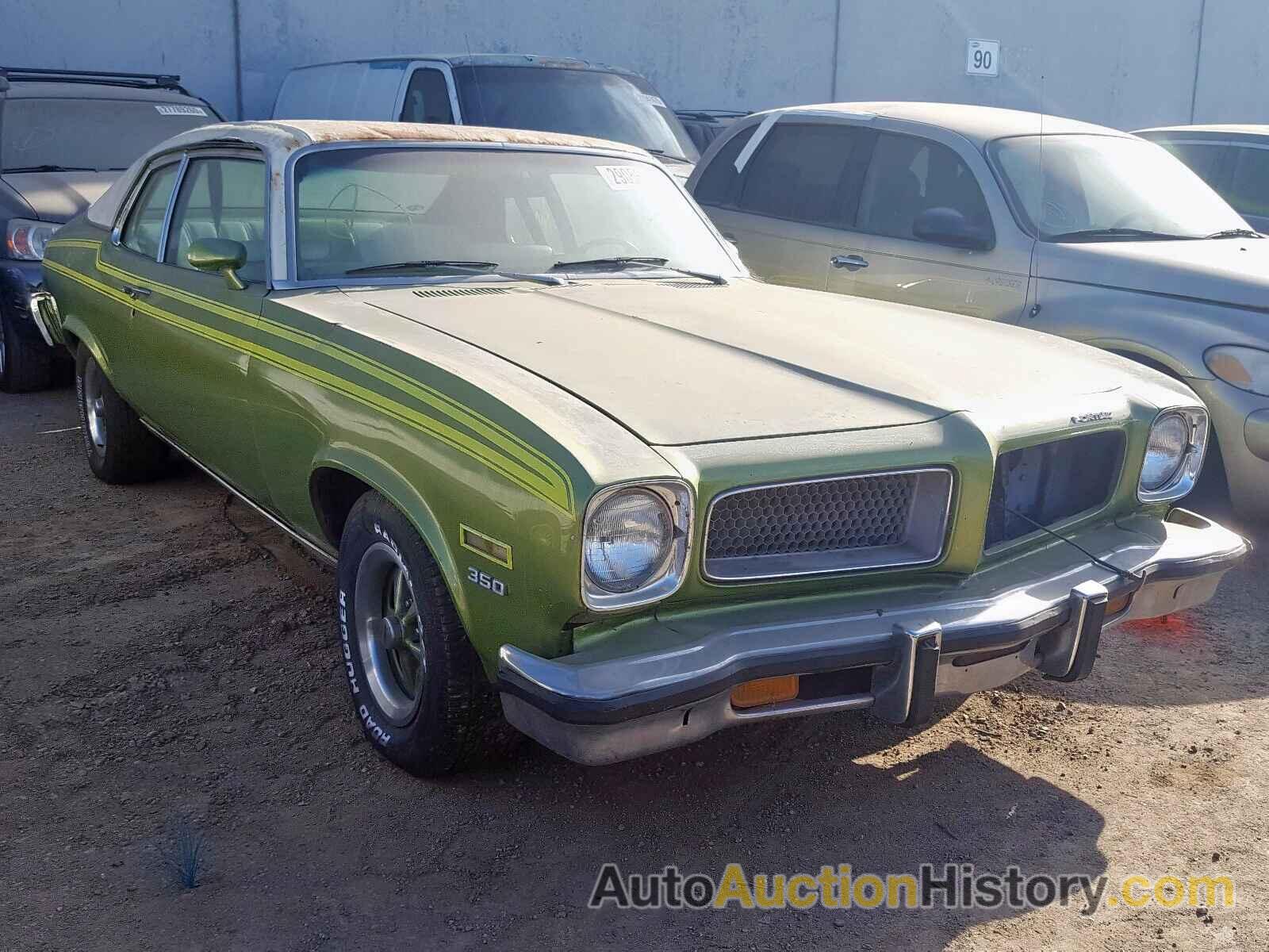 1974 PONTIAC GTO, 2Z27M4L104084
