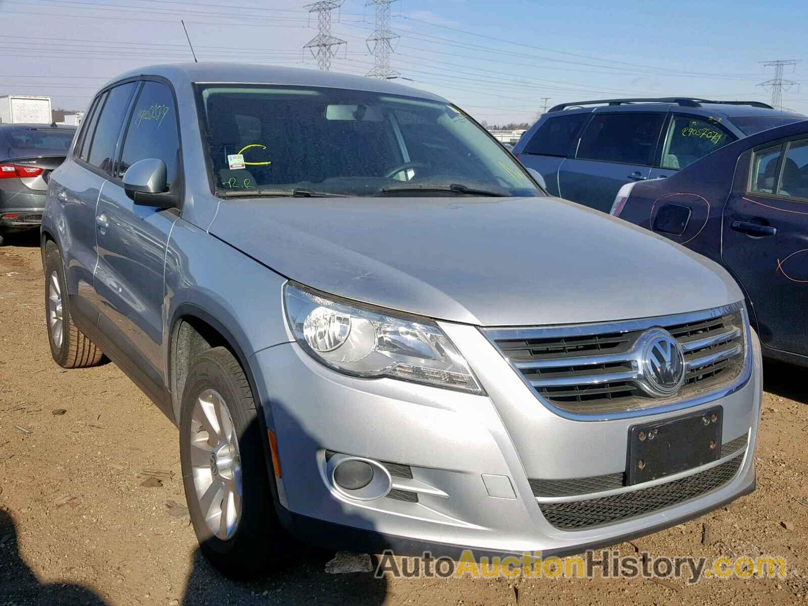 2009 VOLKSWAGEN TIGUAN S, WVGAV75N69W524021