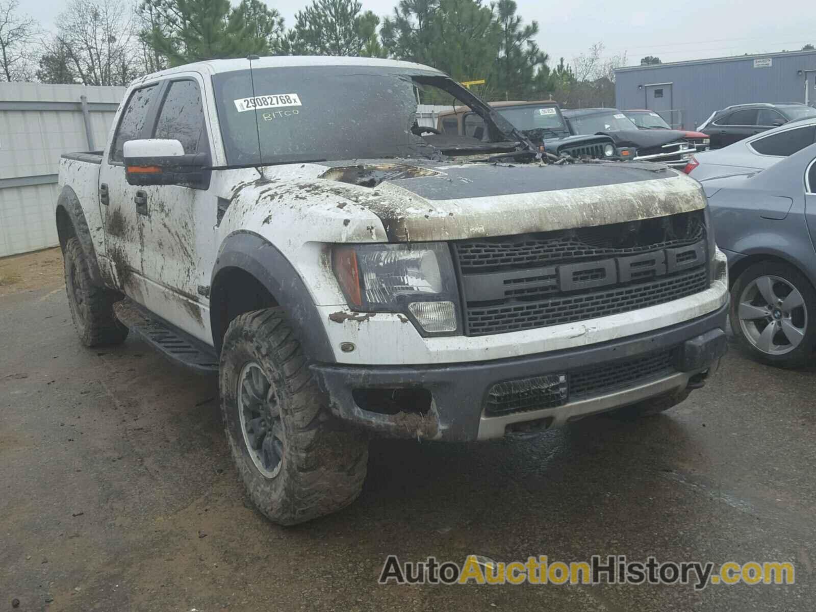 2011 FORD F150 SVT RAPTOR, 1FTFW1R68BFD19992