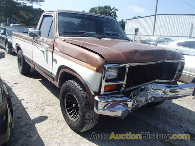 1986 FORD F150, 1FTCF15N2GNA01086