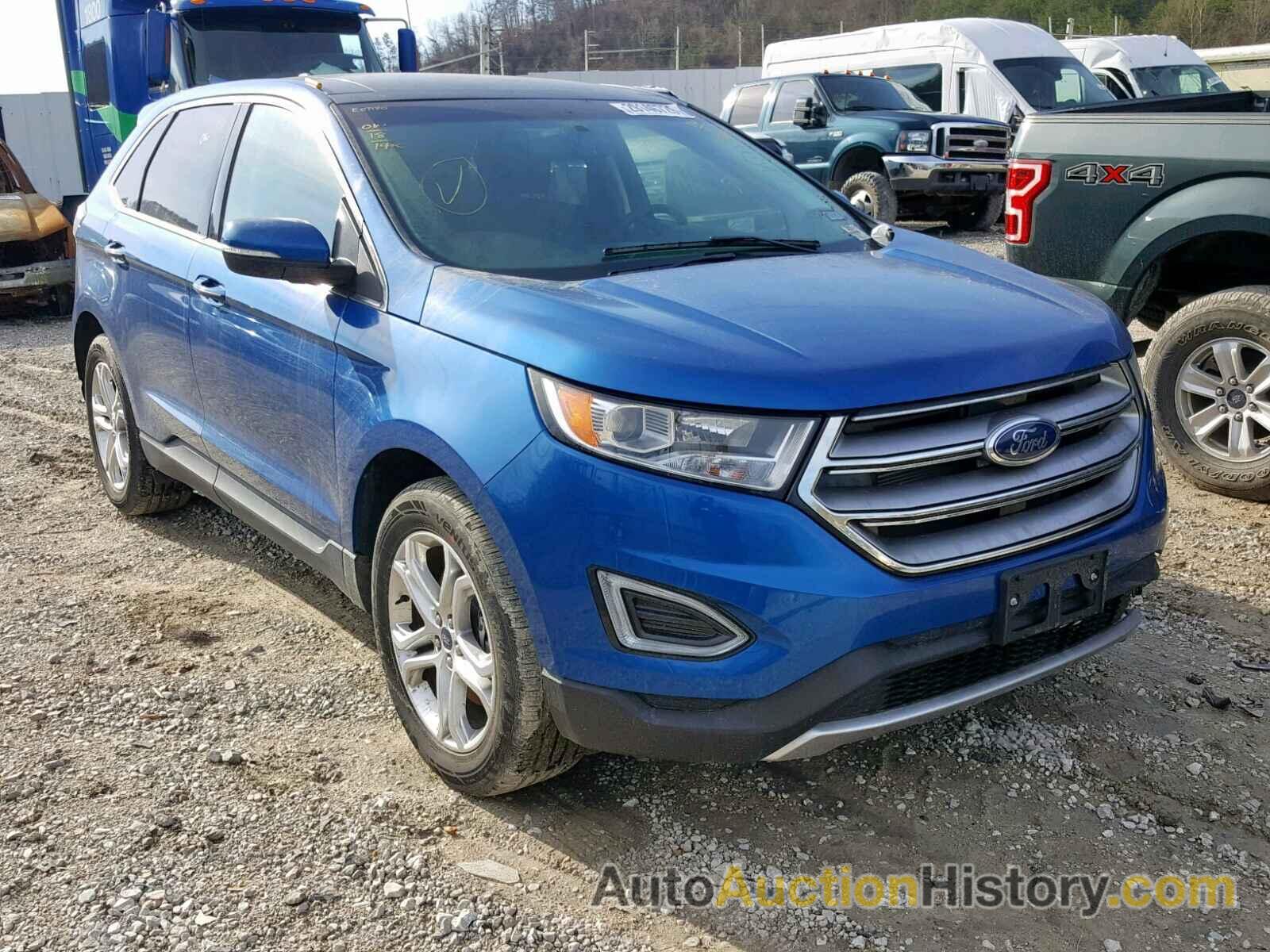 2018 FORD EDGE TITANIUM, 2FMPK4K8XJBC02424