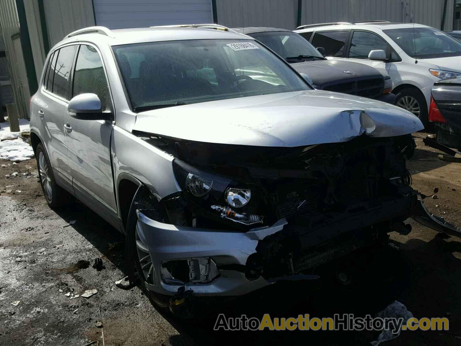 2013 VOLKSWAGEN TIGUAN S, WVGBV7AX4DW522272