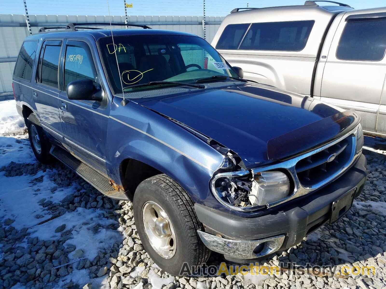 2000 FORD EXPLORER X XLT, 1FMZU73E3YZA93370