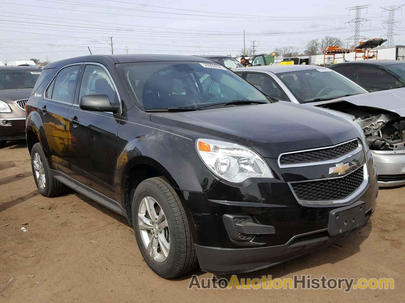 2014 CHEVROLET EQUINOX LS, 2GNALAEK6E6150969