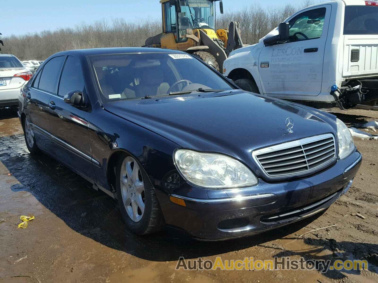 2004 MERCEDES-BENZ S 430 4MATIC, WDBNG83J54A387583