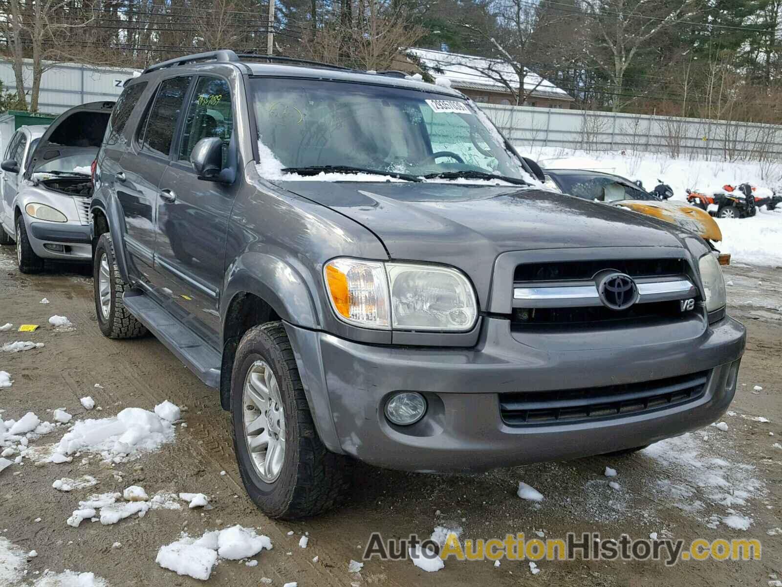 2005 TOYOTA SEQUOIA LIMITED, 5TDBT48A15S235340