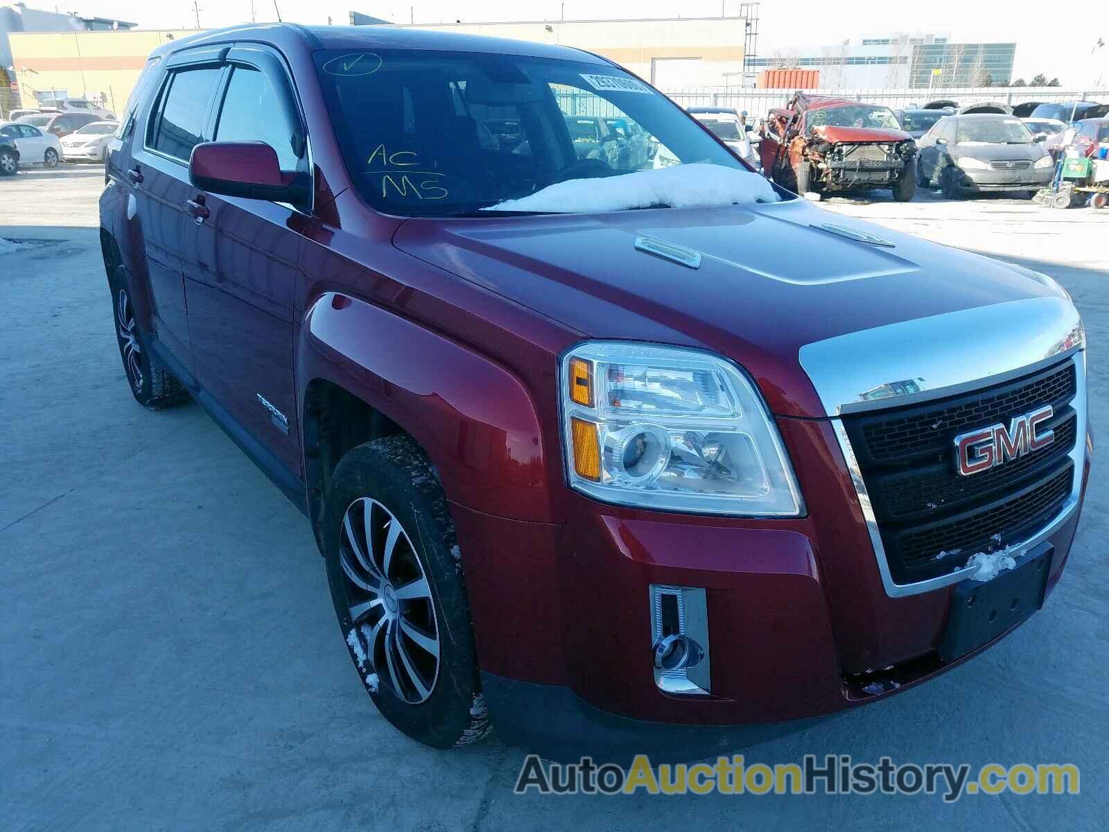 2010 GMC TERRAIN SL SLE, 2CTFLCEW4A6380084