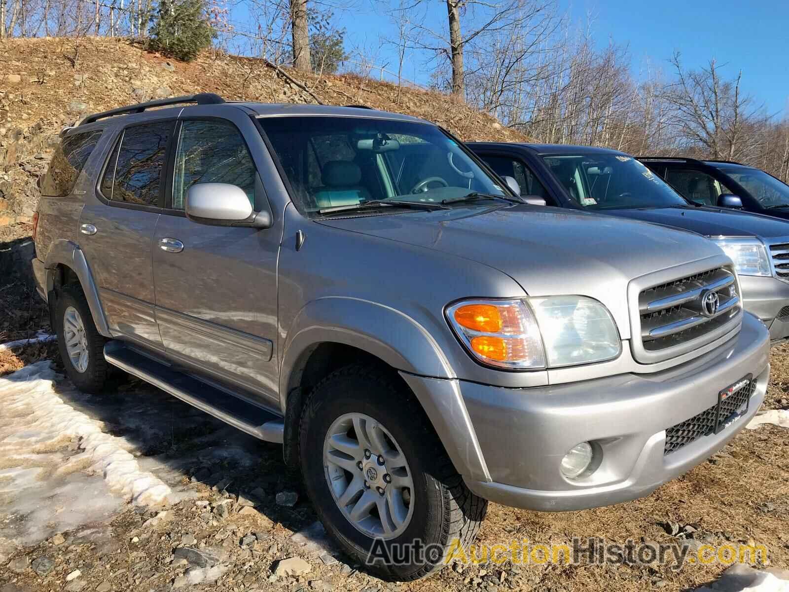2004 TOYOTA SEQUOIA LIMITED, 5TDBT48A24S217220