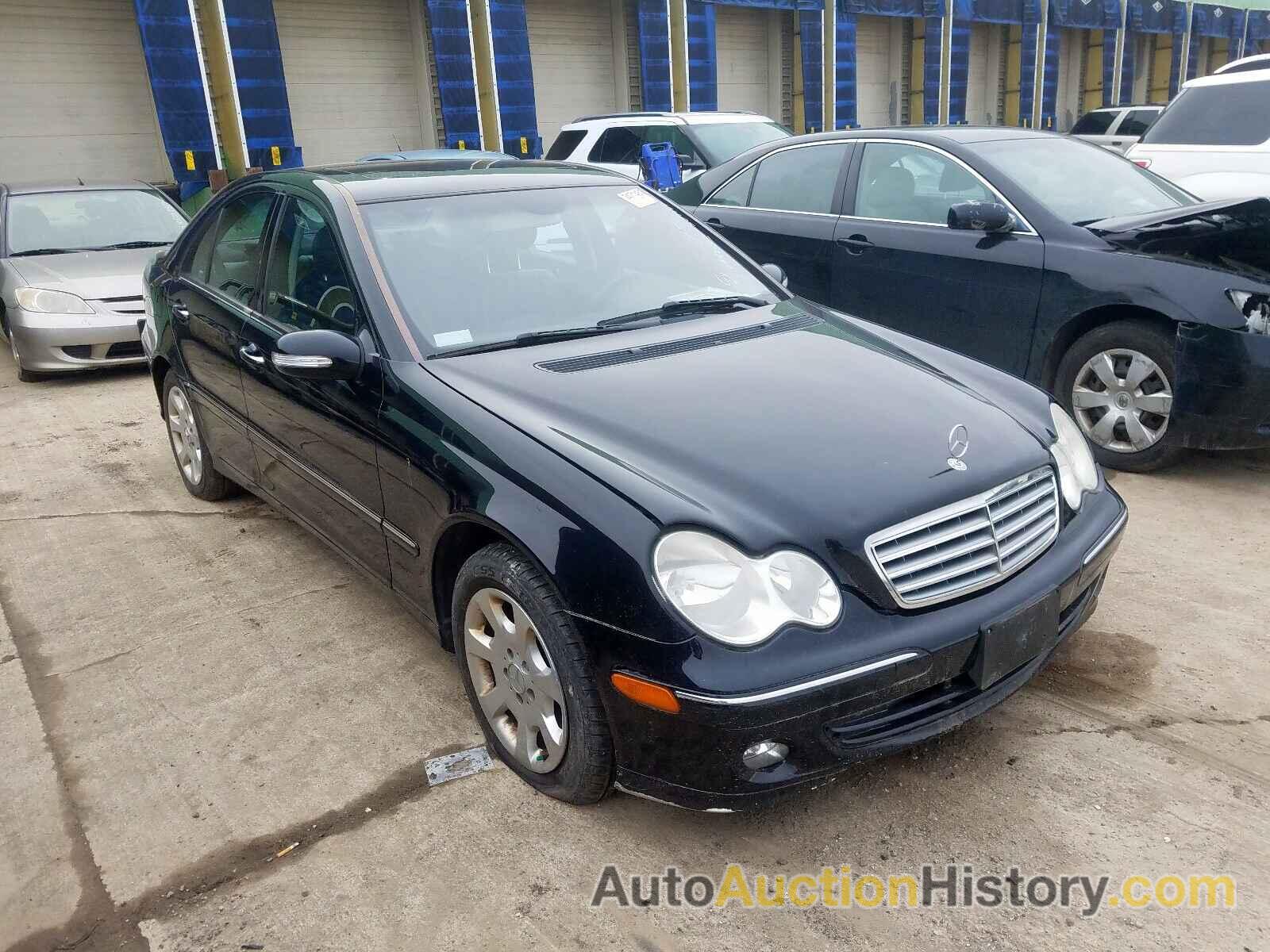 2005 MERCEDES-BENZ C 240 4MAT 240 4MATIC, WDBRF81J95F620098