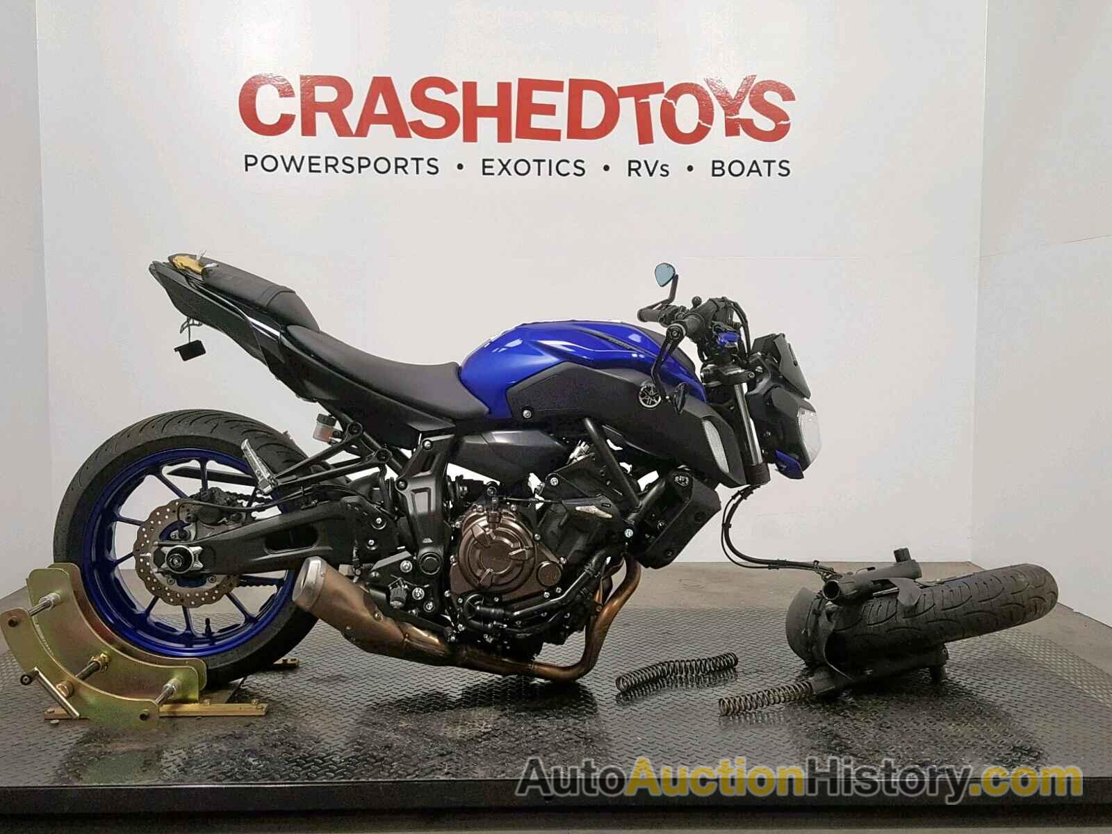 2018 YAMAHA MT07 C, JYARM27YXJA000646