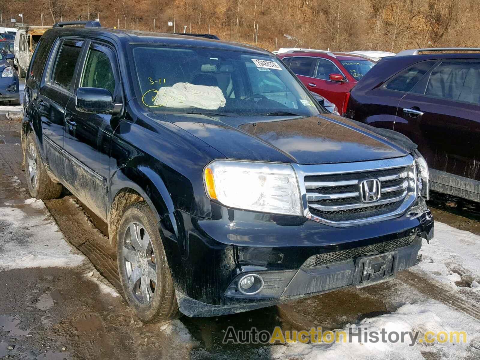 2013 HONDA PILOT TOURING, 5FNYF4H96DB021020