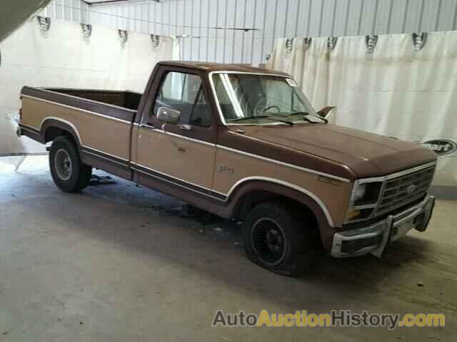 1984 FORD F150, 1FTCF15H7ERB12096