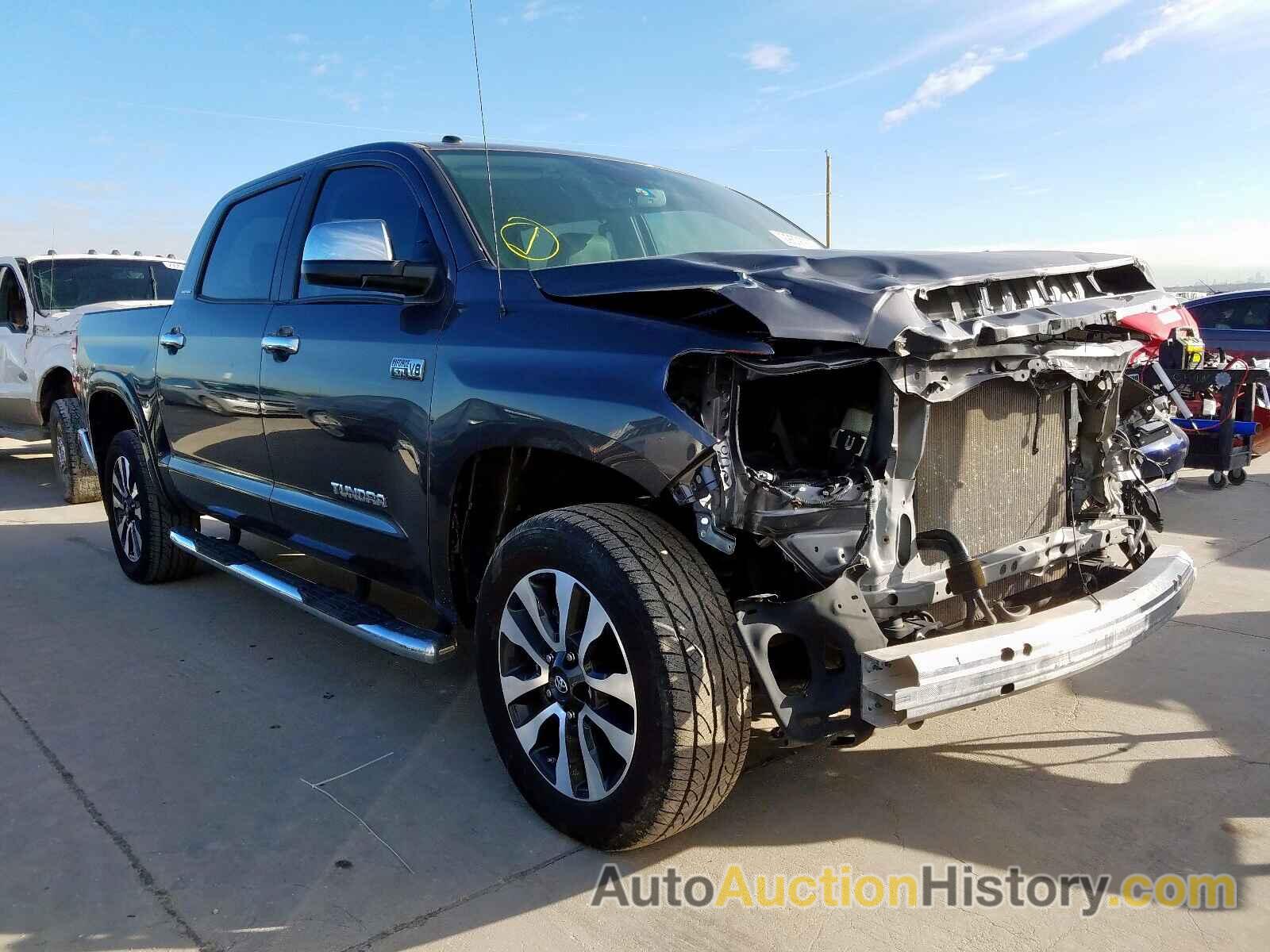 2018 TOYOTA TUNDRA CRE CREWMAX LIMITED, 5TFFY5F15JX231792