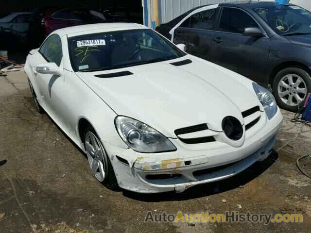 2007 MERCEDES-BENZ SLK280, WDBWK54F27F139732