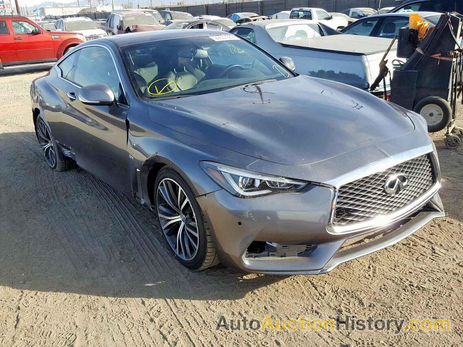 2018 INFINITI Q60 LUXE 3 LUXE 300, JN1EV7EK9JM342540