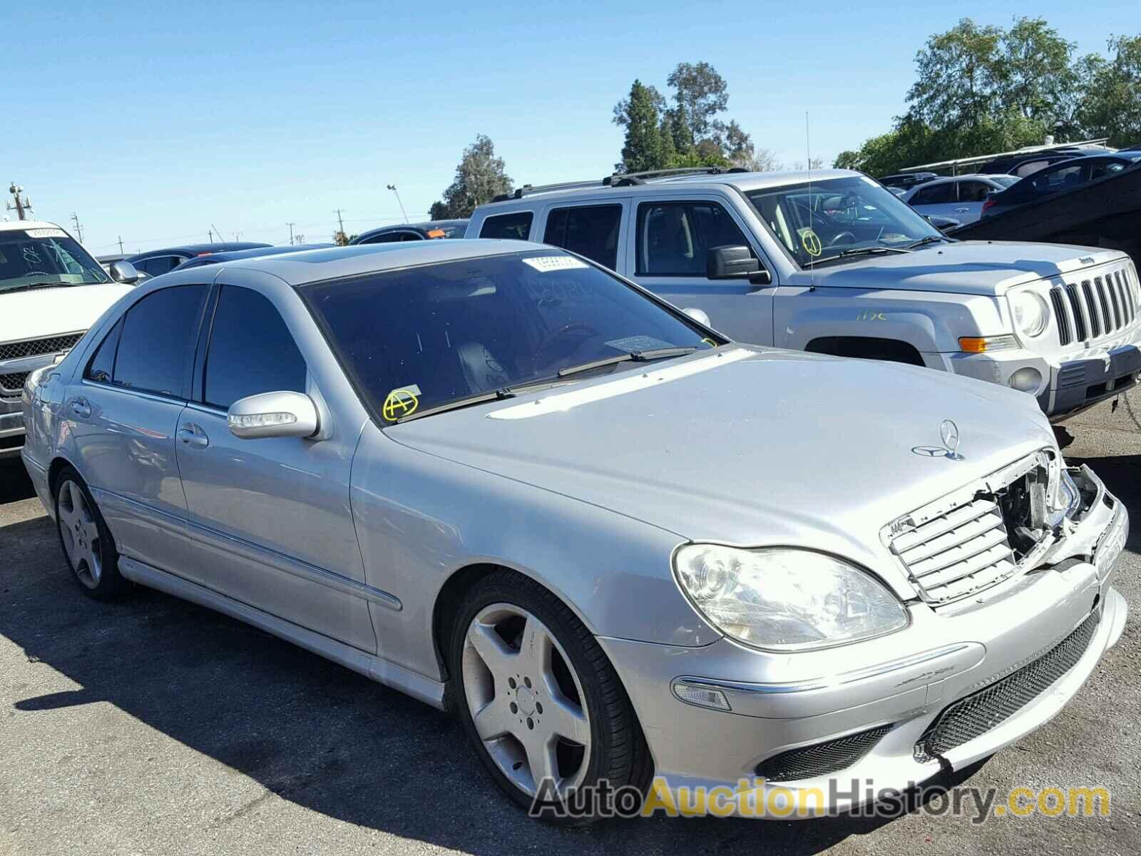 2004 MERCEDES-BENZ S 500, WDBNG75JX4A396268