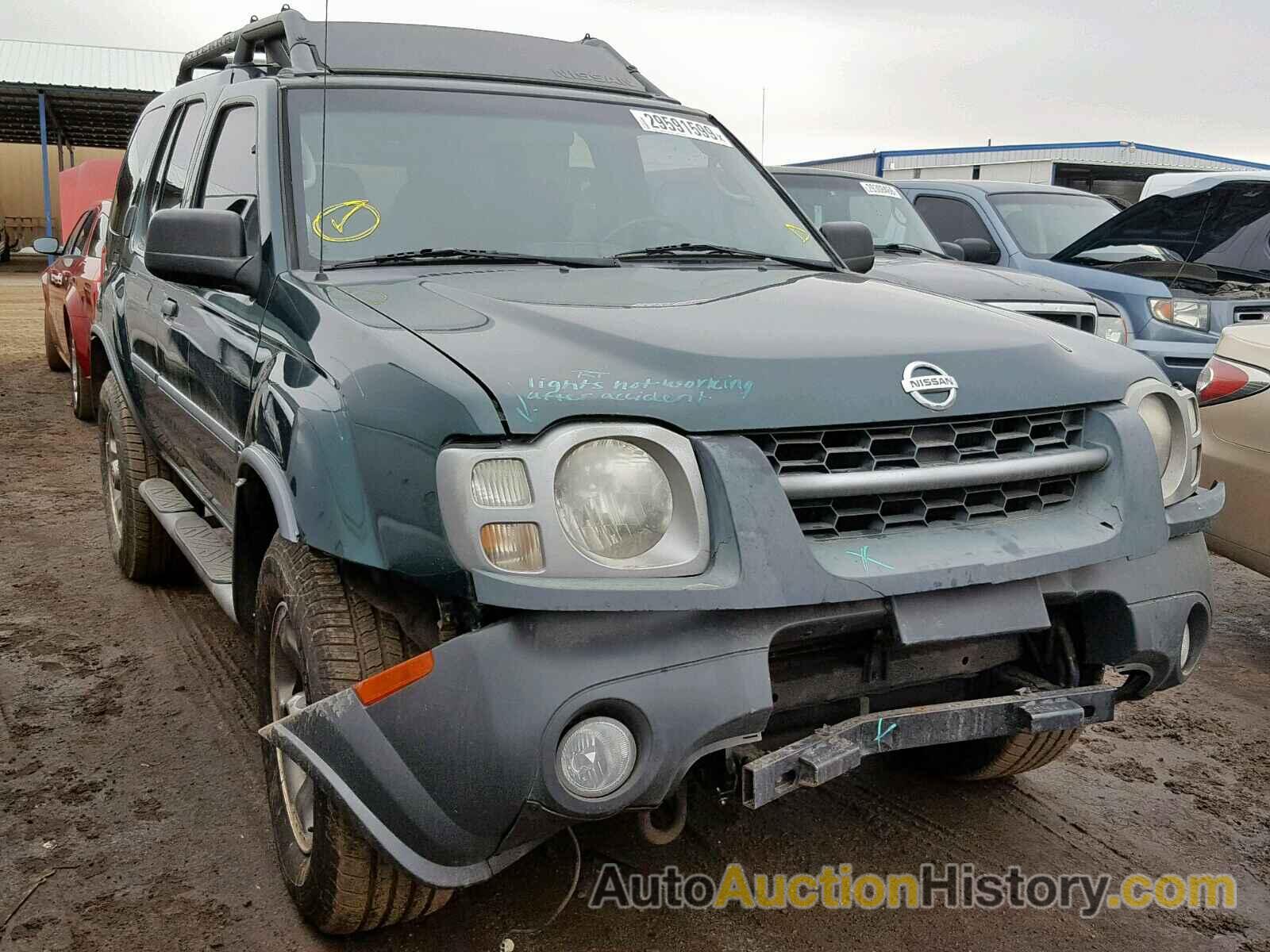 2002 NISSAN XTERRA SE, 5N1MD28Y02C521809