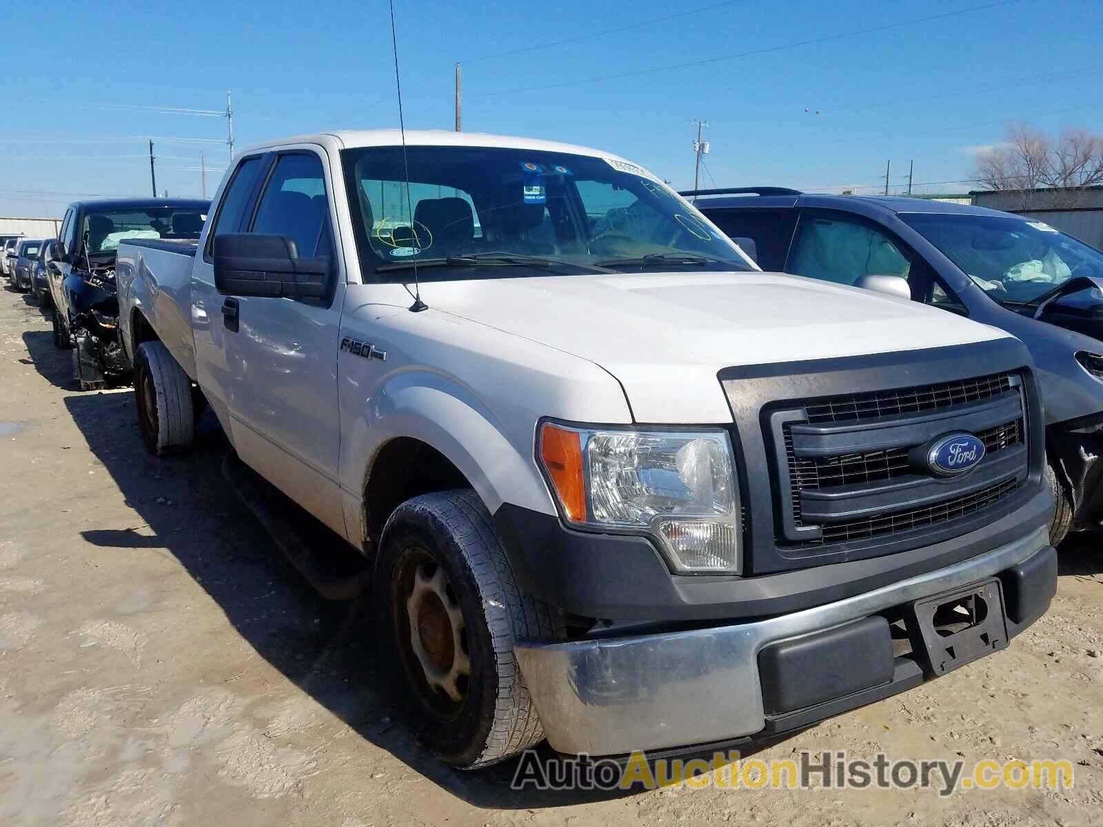 2013 FORD F150 SUPER SUPER CAB, 1FTFX1CFXDKF19322