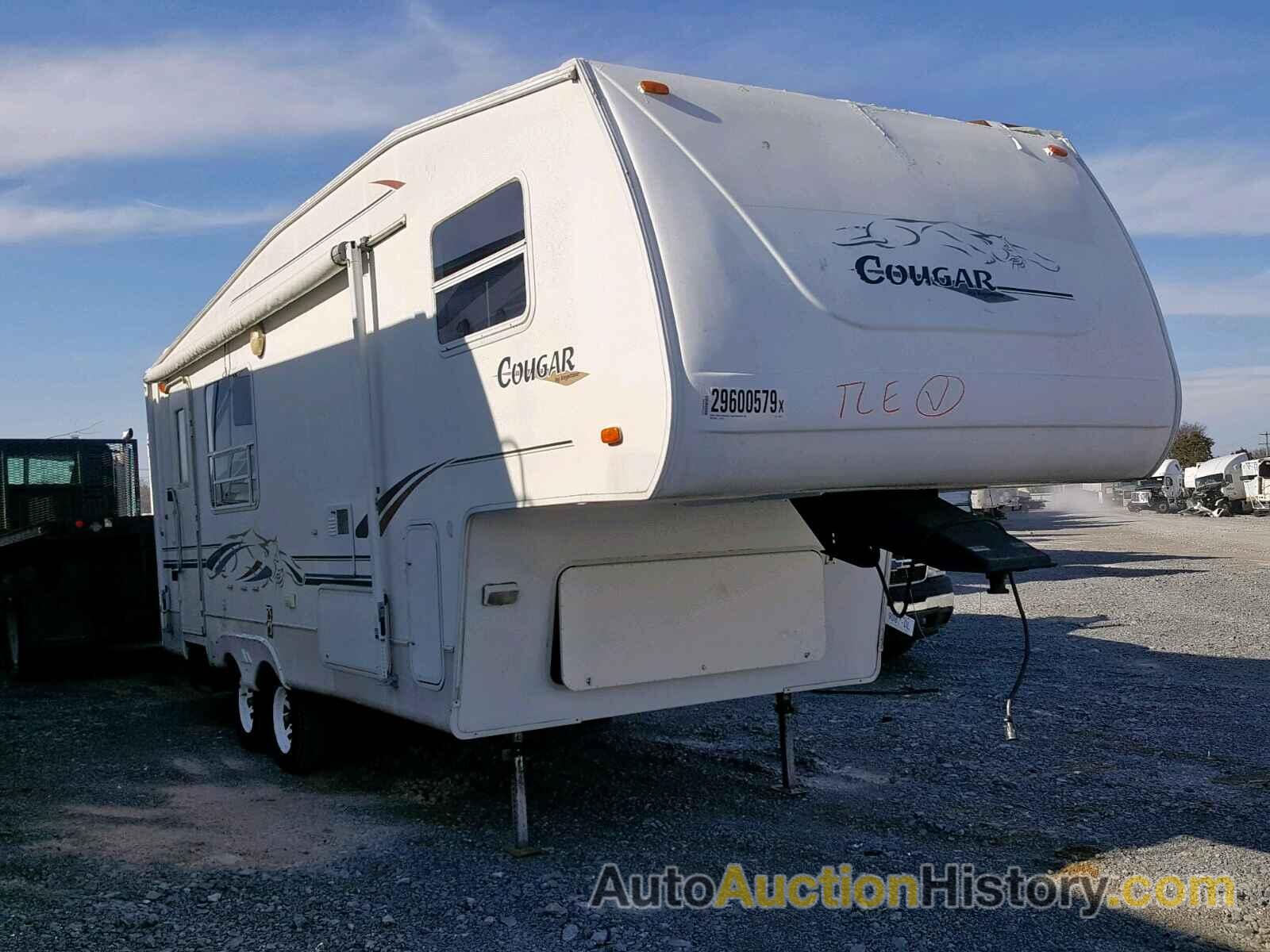 2001 KEYSTONE COUGAR, 4YDF2452712028466