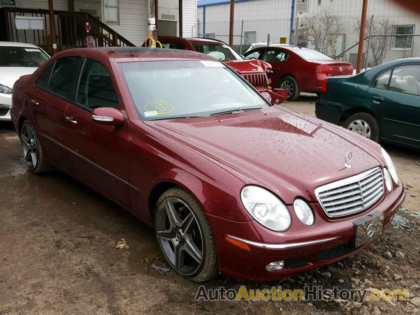 2004 MERCEDES-BENZ E 500 4MATIC, WDBUF83J04X123733