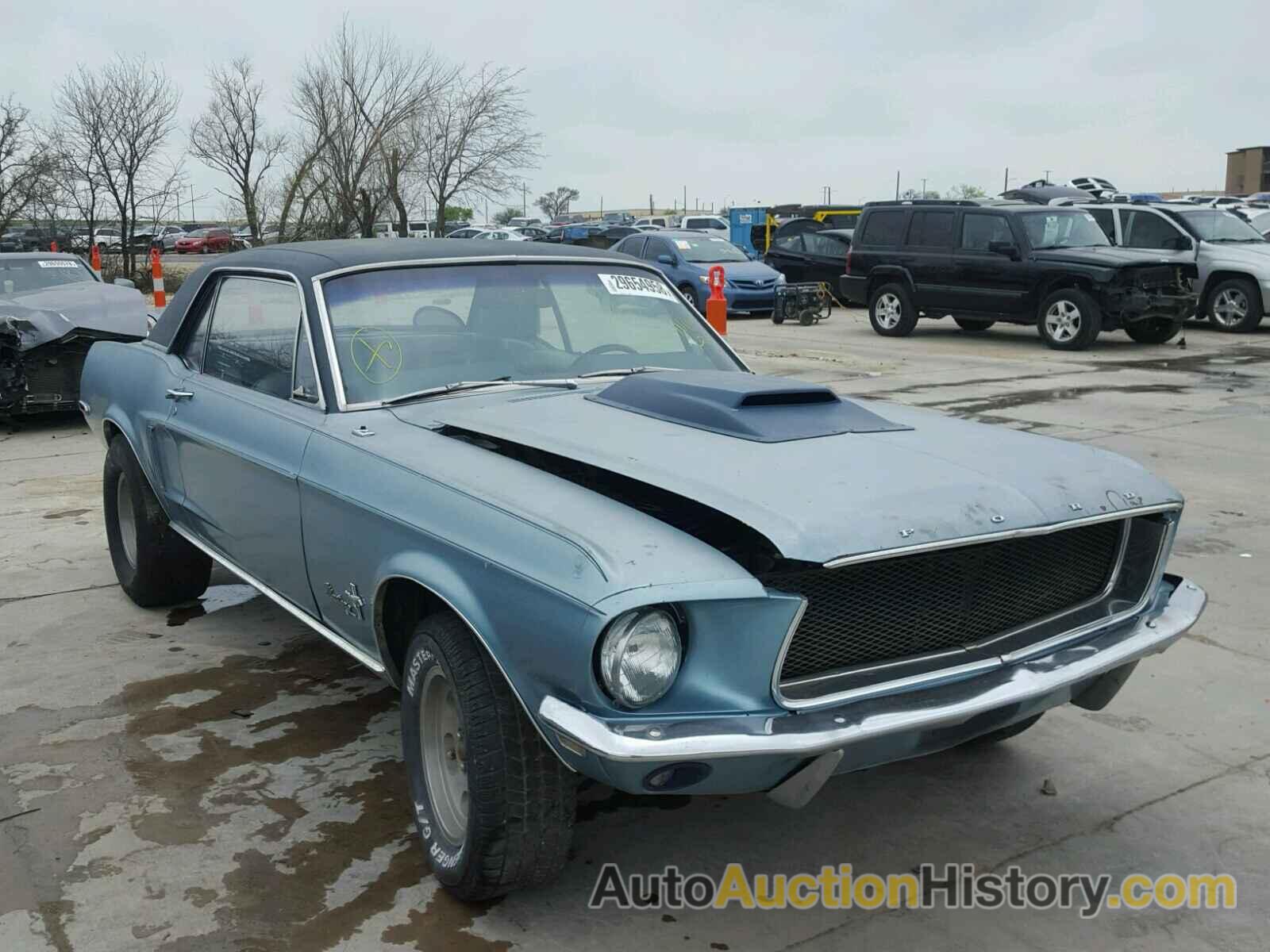 1968 FORD MUSTANG, 8F01C111963