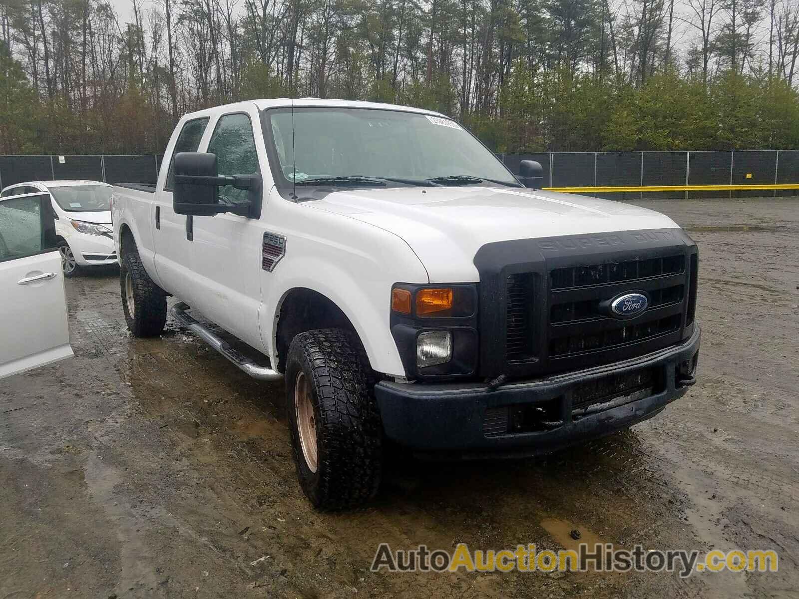 2008 FORD F350 SRW S SRW SUPER DUTY, 1FTWW31R08EB09757