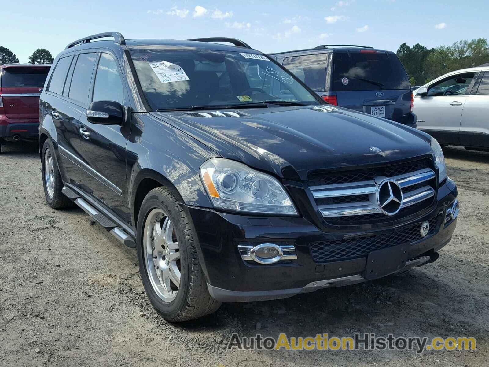 2007 MERCEDES-BENZ GL 450 4MATIC, 4JGBF71E87A229679