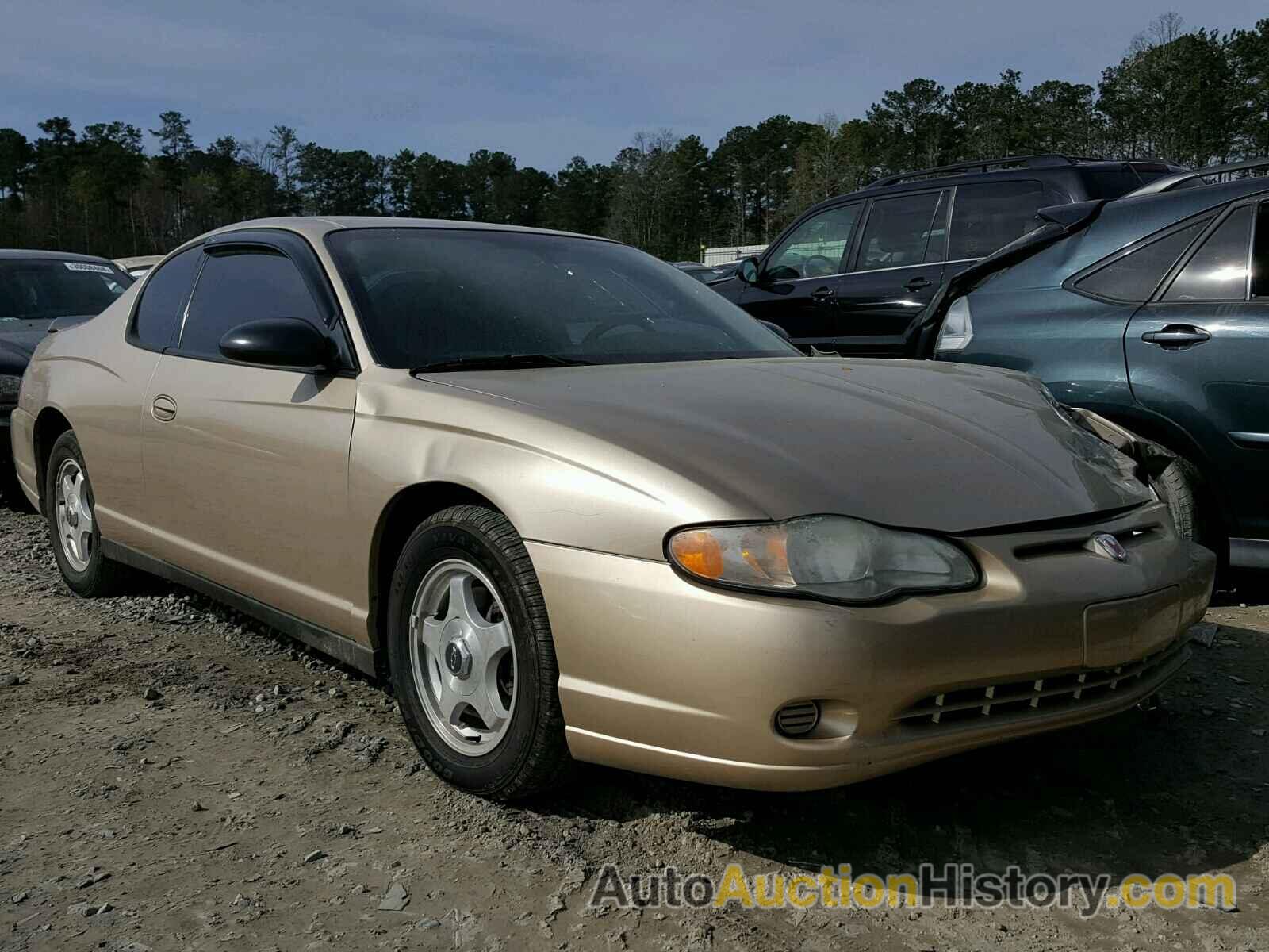 2005 CHEVROLET MONTE CARLO LS, 2G1WW12E359112840