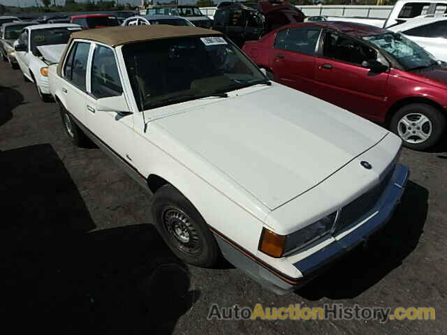 1987 CADILLAC CIMARRON, 1G6JG51W7HJ509852