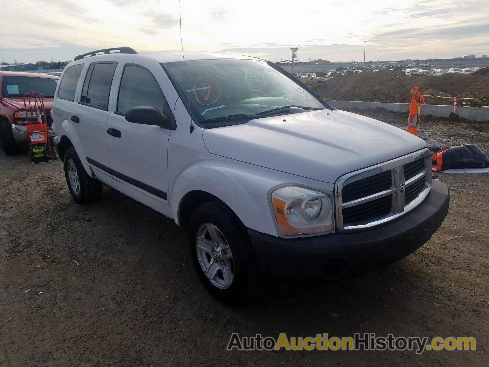 2006 DODGE DURANGO SX SXT, 1D4HB38N76F157273