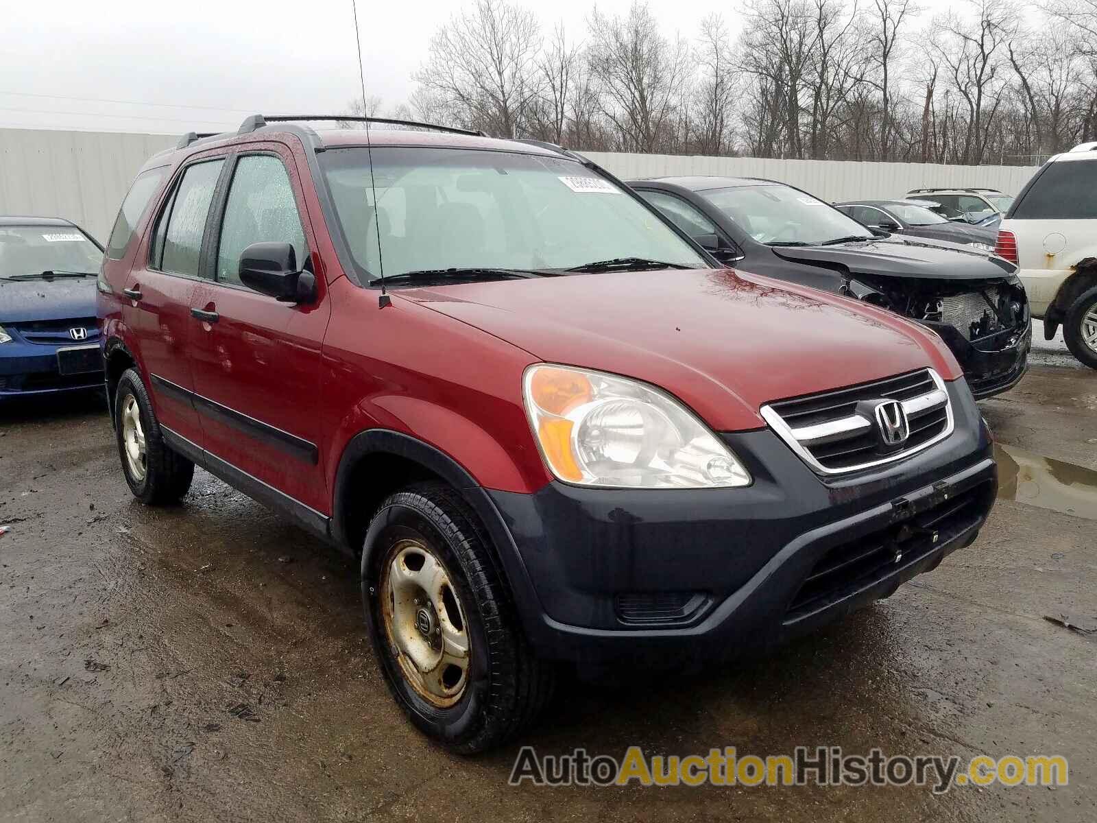 2002 HONDA CR-V LX LX, JHLRD78422C060104