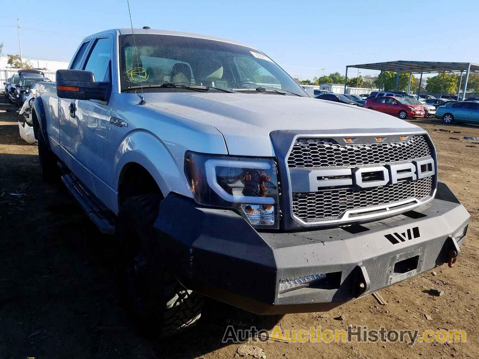 2010 FORD F150 SUPER SUPER CAB, 1FTVX1EV8AKE55325