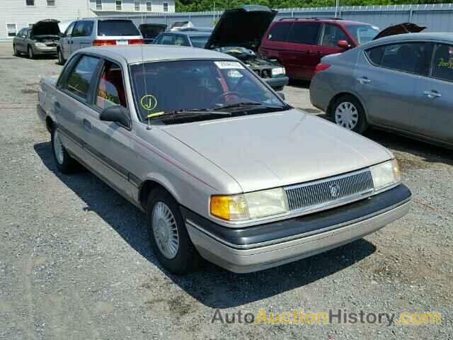 1990 MERCURY TOPAZ GS, 1MEPM36X3LK632121